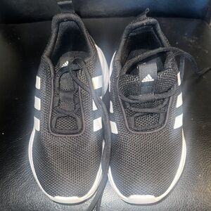 Adidas Kids Black Mesh Sneakers